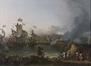 Ludolf Bakhuizen Battle of Vigo Bay Germany oil painting artist